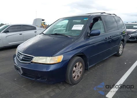 2003 Honda Odyssey Ex-L z USA, uszkodzony, nr VIN 5FNRL18063B037326